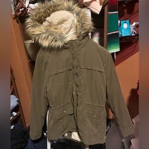 Charlotte Russe jacket arm green